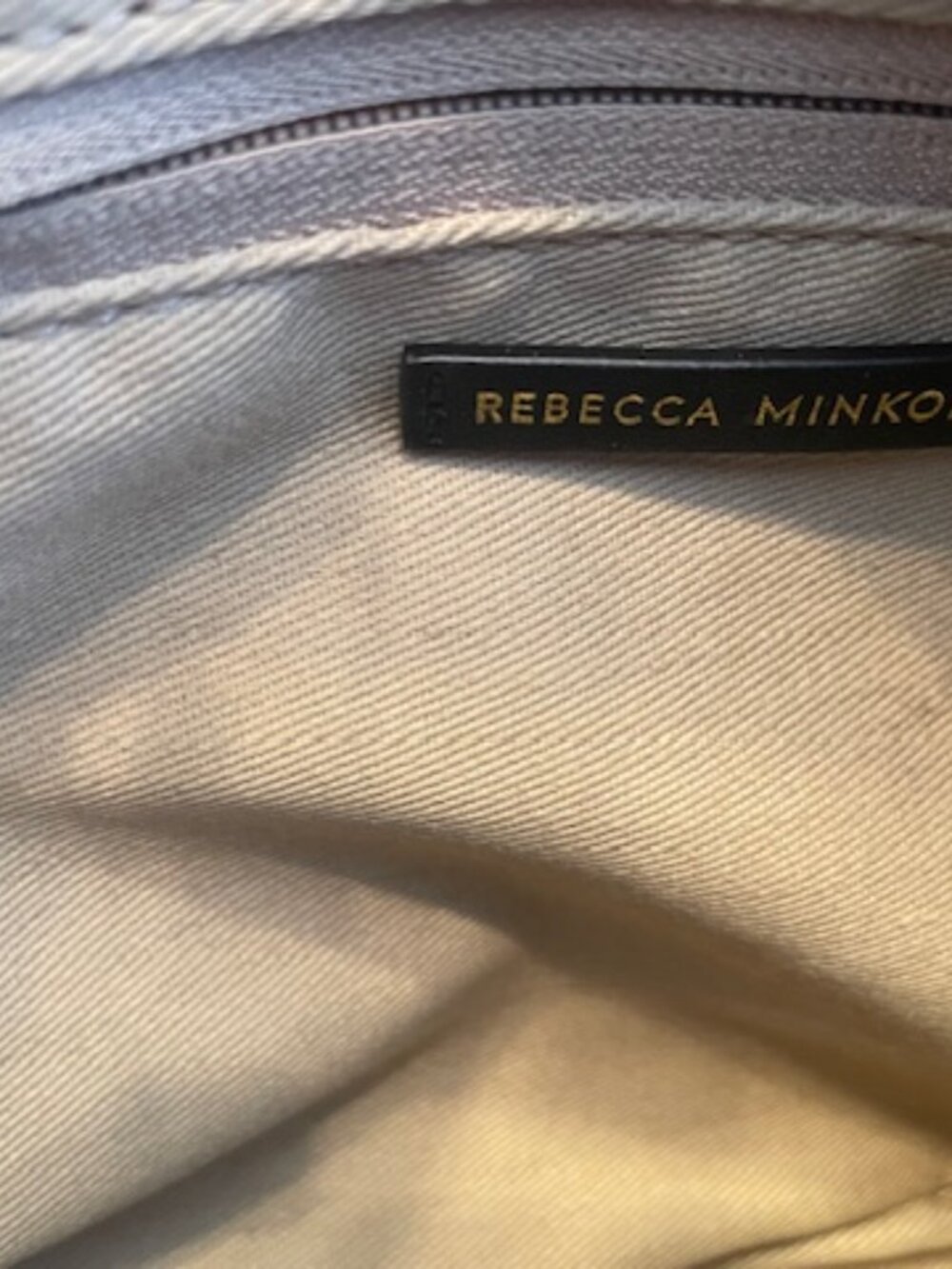 Rebecca Minkoff Edie Maxi Leather shoulder Bag in caramel - Picture 4 of 5